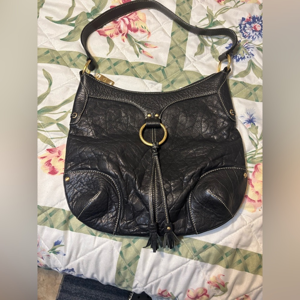 Tha Sak Cowhide Leather Bag, Pre Owned